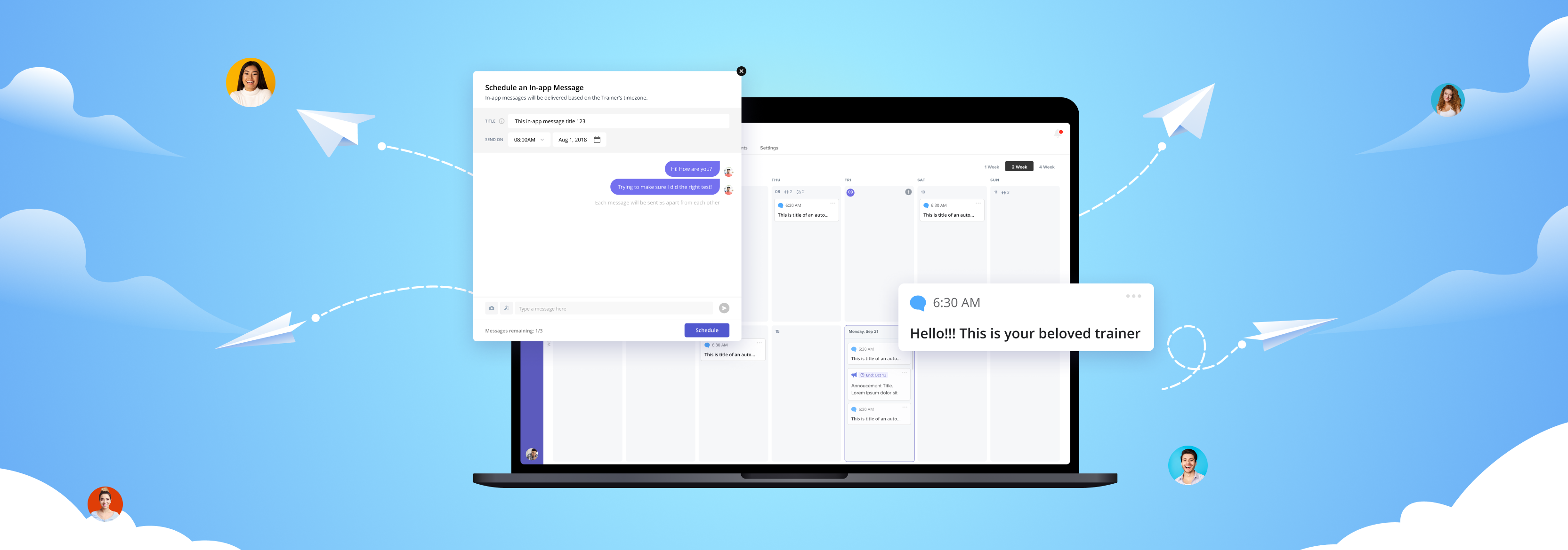 Auto-Message has arrived 🙌