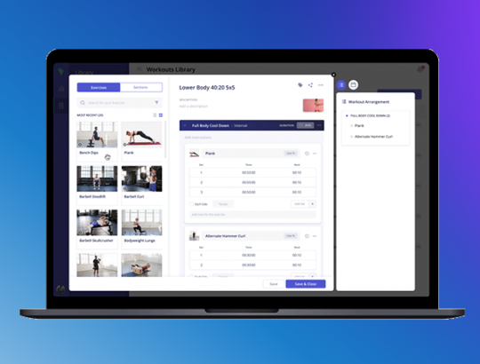 New Workout Builder is Powerful and Lightning Fast