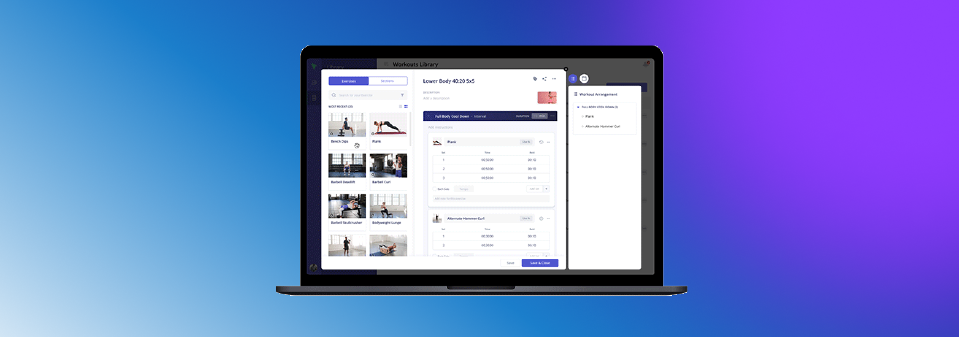New Workout Builder is Powerful and Lightning Fast