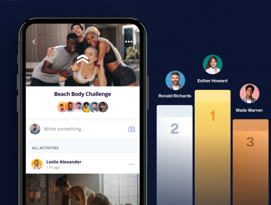 Run Fitness Challenge With Forums and Leaderboard