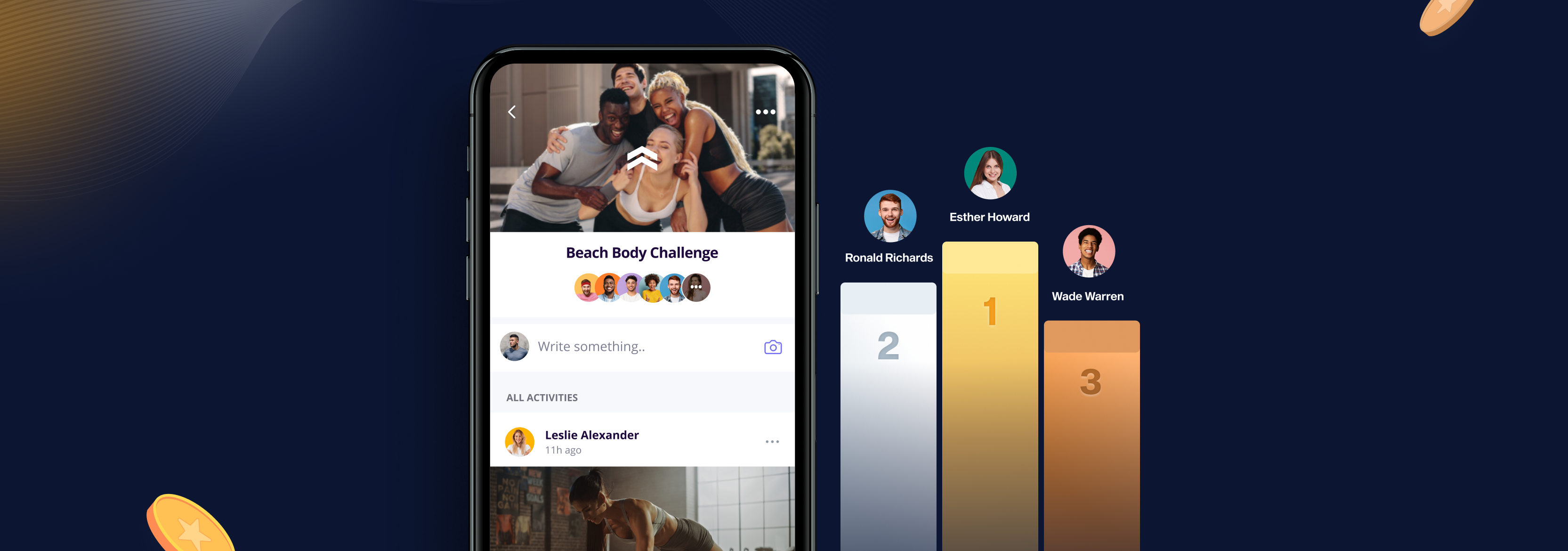 Run Fitness Challenge With Forums and Leaderboard