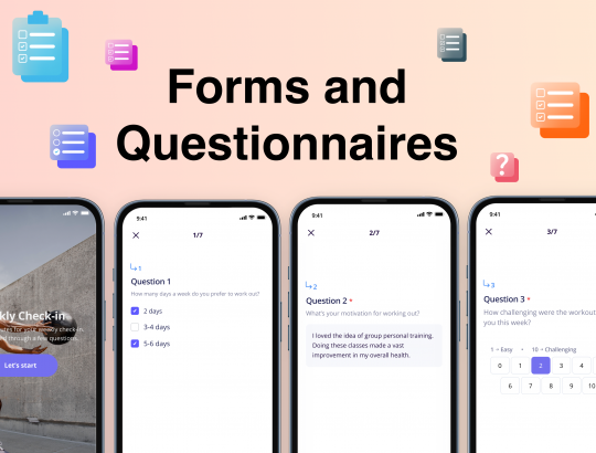 Introducing Forms and Questionnaires!