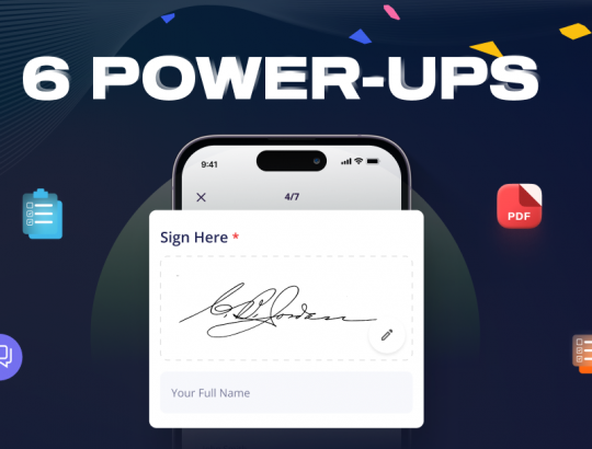 6 New Power-Ups: E-Signature with Forms, Schedule a Forum Post, Group Tags, and more!