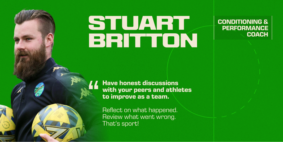 Everfit football coach Stuart
