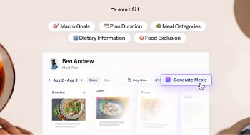 Everfit’s Meal Plan Generator: Personalized Nutrition Coaching Without the Manual Work