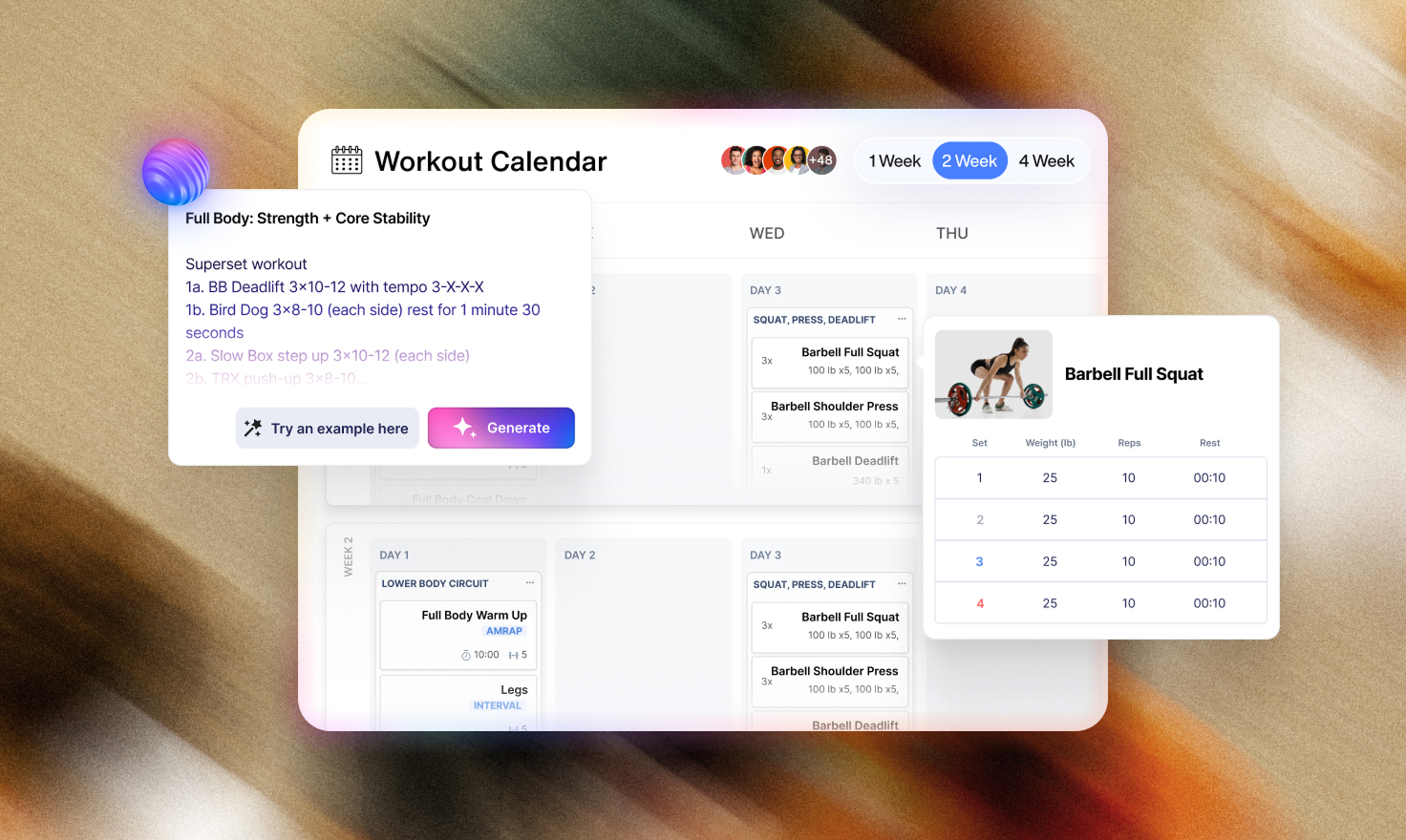 everfit ai workout builder